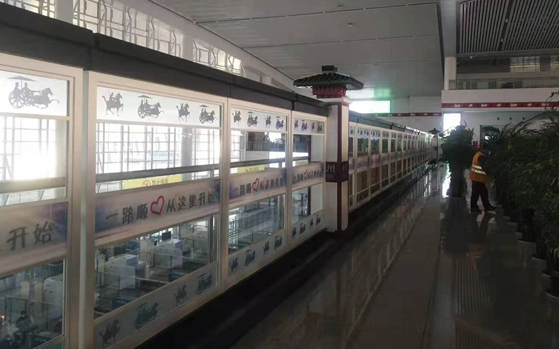 高铁站金属隔断格栅生产厂家-3