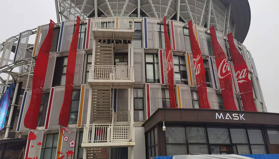 南京商场外墙亮化工程-3
