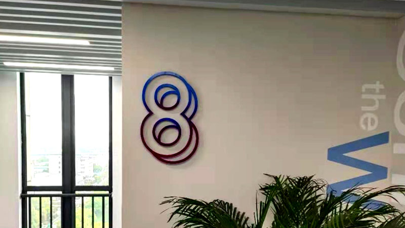 园区楼层标识牌