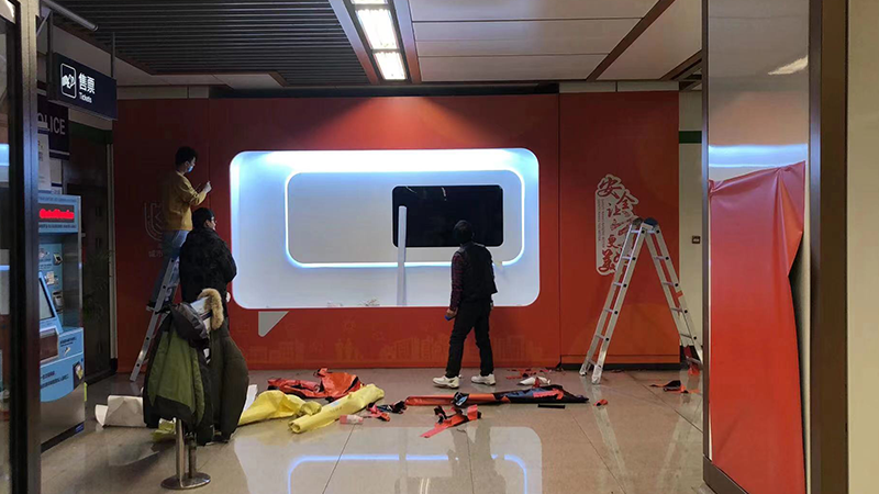 南京展示柜展示墙生产厂家-5