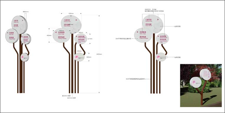 南京多向指示牌牌生产厂家-7