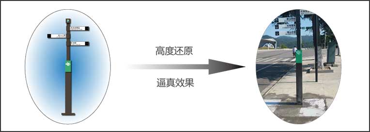 南京多向索引立牌生产厂家-1